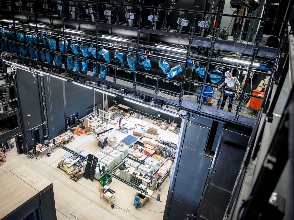 baustelle construction Deutsche Staatsoper