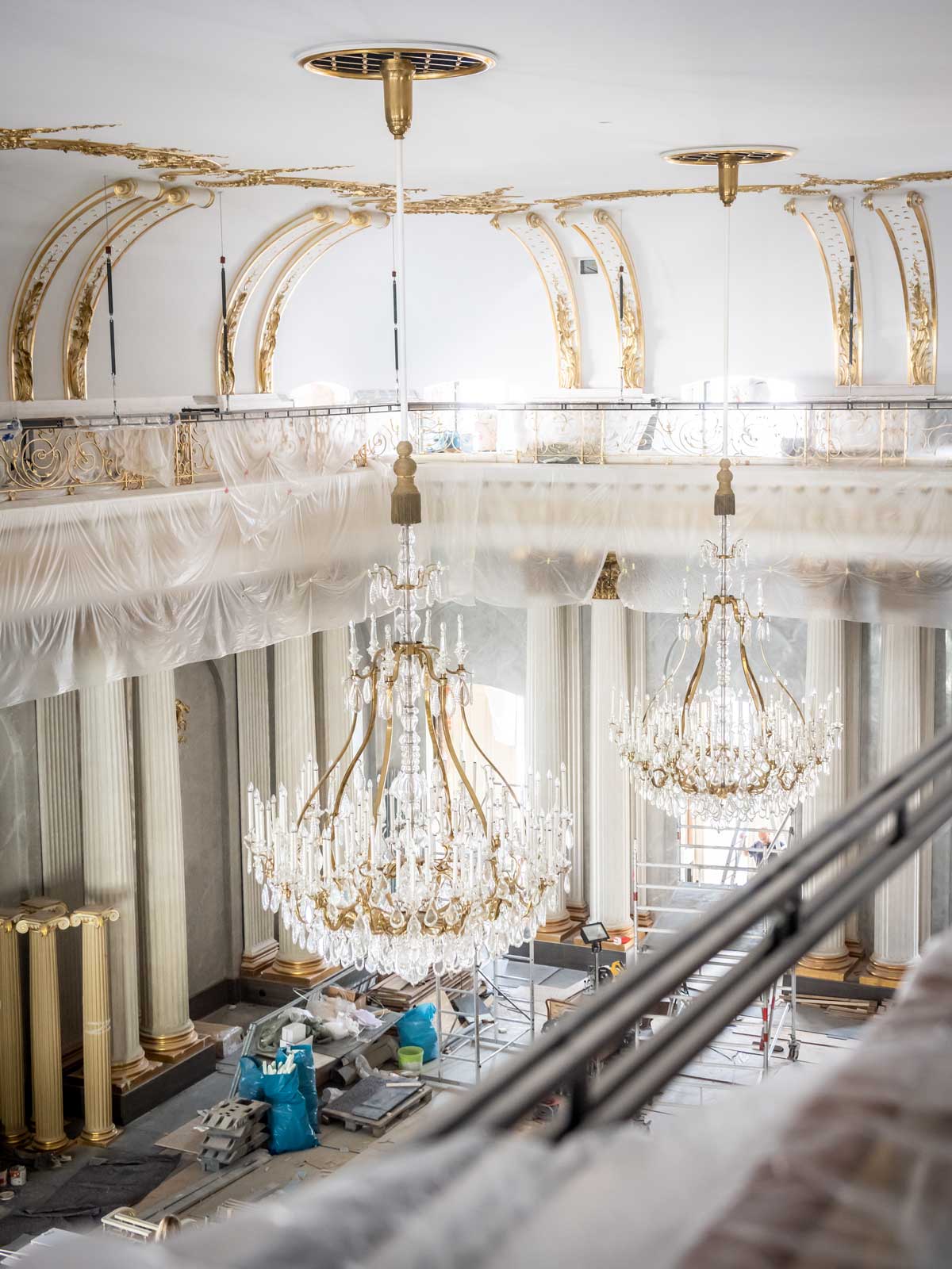 baustelle construction Deutsche Staatsoper