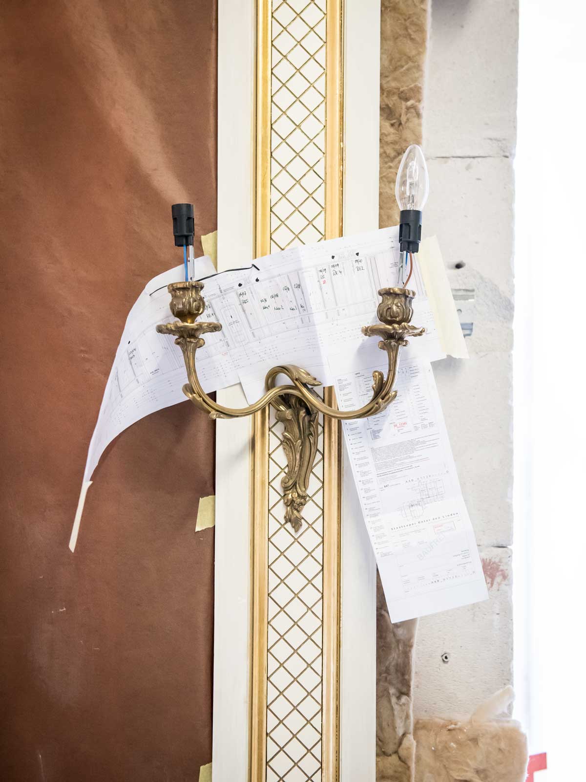 baustelle construction Deutsche Staatsoper